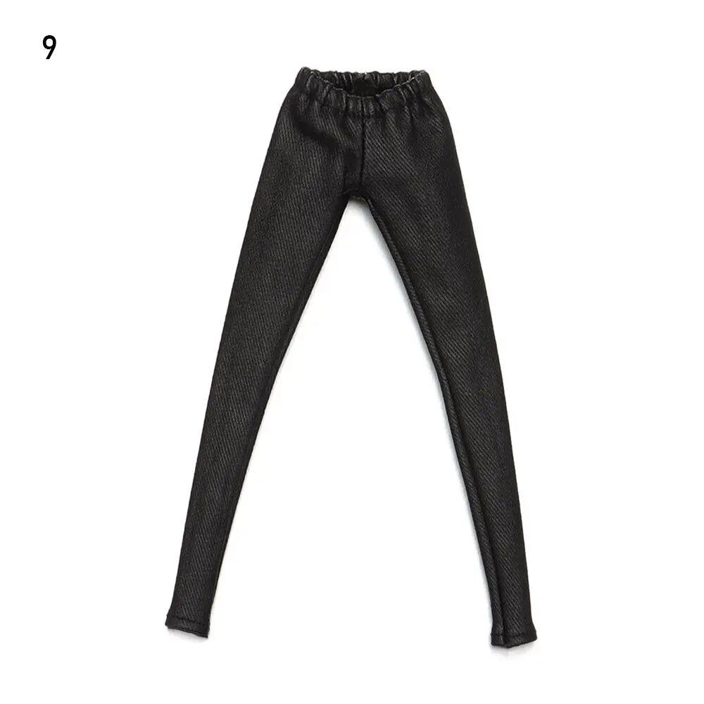 1/6 Scale Doll Clothes, Bottom Pants, Fashion Denim Shorts, Stretchy Tights, Leggings, PU Leather Trousers, 30cm BJD Doll Accessories, Parallel Import