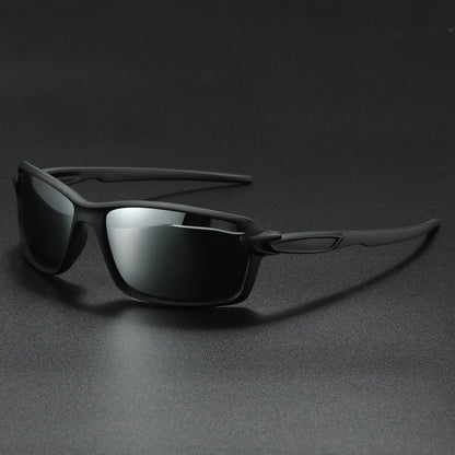 Brand New Polarized Sports Sunglasses, Square Frame, Unisex, Perfect for Running, Driving, and Fishing, UV400 Protection, Parallel Import, Set of 1, 2, or 3