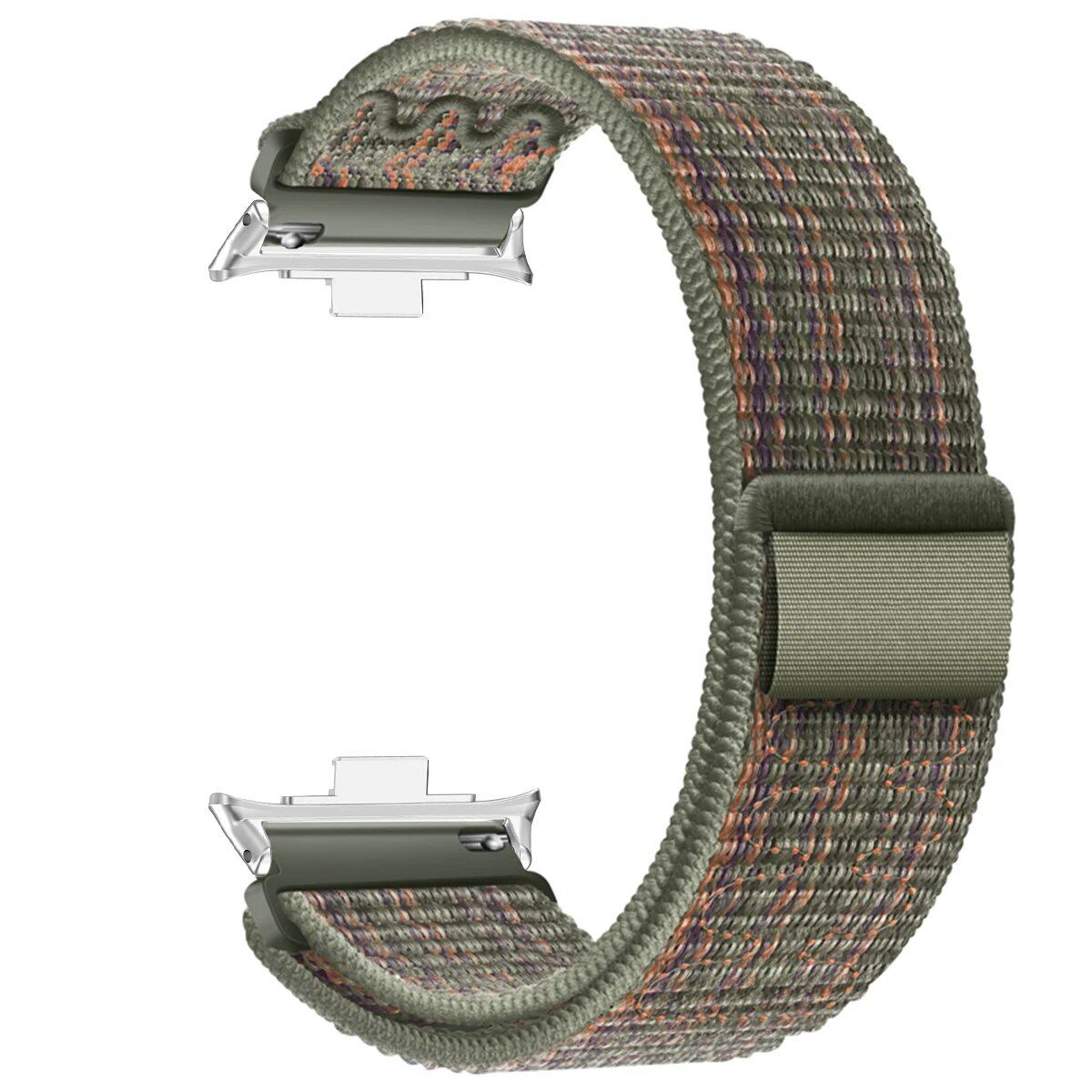 Breathable Nylon Loop Replacement Wristband for Xiaomi Redmi Watch 4/5, Mi Band 9/8 Pro, Sports Smartwatch Strap, Band Color: Parallel Import
