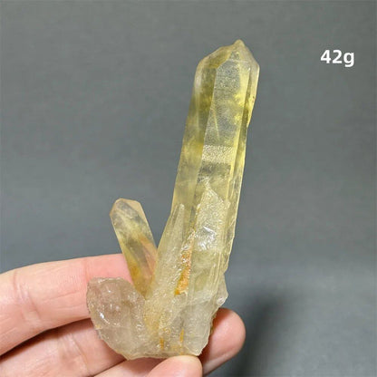 シトリン タワークリスタル 天然クォーツ 鉱石 エネルギー ヒーリング スピリチュアル オーラ 魔術 ホームデコレーション カラー： 並行輸入品