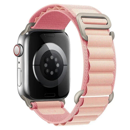 アップルウォッチ アルパインバンド ストラップ 49mm 45mm 44mm 40mm 41mm 42mm ナイロン ベルト iWatch シリーズ9 8 SE 4 3 7 6 5対応 サイズ： 並行輸入品