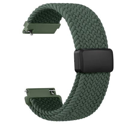 20mm/22mm Braided Strap/Bracelet for Garmin Vivoactive 4/3/Music/Venu Sq 2 Plus/Forerunner 245/645/55/158/Vivomove 3, Band Color: mm, Parallel Import