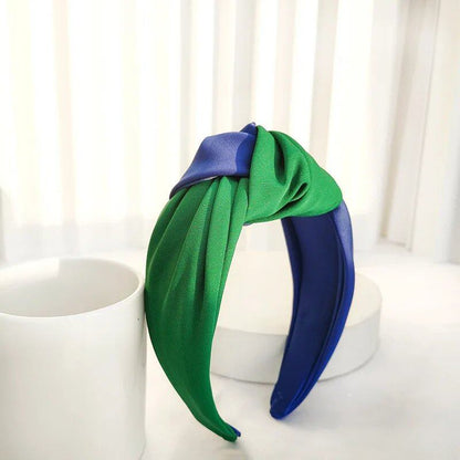 Satin Big Knot Hairband Headband Accessory for Women Wholesale Parallel Import