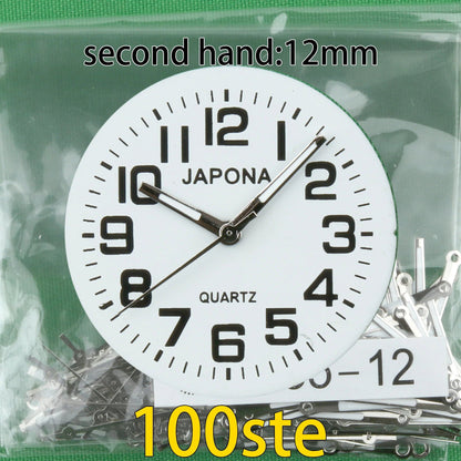 100-Piece Clock Hand Set for TMI PC Series, VJ Series, PC21 Hand, VH31 Hand, Compatible with VJ20, VJ21, VJ24, VJ22, VJ23, VJ14, VJ12, VJ34, VJ32, VJ33, VJ42, Parallel Import