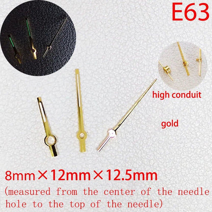 ETA Series Watch Accessories, Green &amp; Blue Super Luminous Hands for ETA 2824, 2892, 2836, and 2834, Parallel Import
