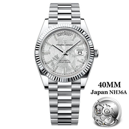 Pagani Design New Luxury Rose Gold DD40 Automatic Men's Watch NH36A Mechanical Stainless Steel Waterproof; Ships from: Parallel Import