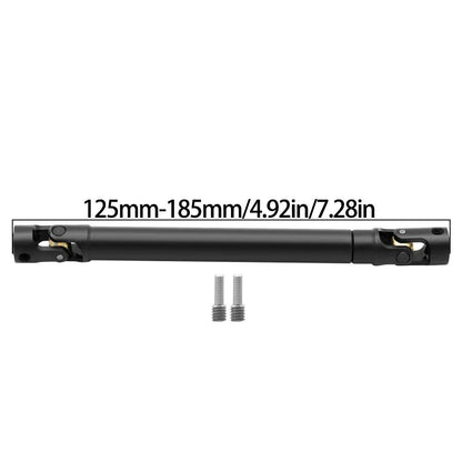 1/10 Scale RC Car Metal Internal Gear Drive Shaft Universal Joint Compatible with Axial SCX10 Gladiator YK4082 TRX4 TF2 D110 Crawlers (Color: Imported)