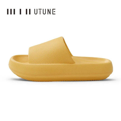 UTUNE Men's 51cm Platform Slippers, EVA Soft Fashion Non-Slip Summer Sandals, Bathroom Shoes, Shower Shoes; Ships from: Parallel Import