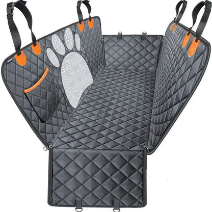"Dog Car Seat Cover for Back Seat, 100% Waterproof, Dog Hammock with Mesh Window, Side Zipper, Car Seat &amp; Door Protector" Parallel Import