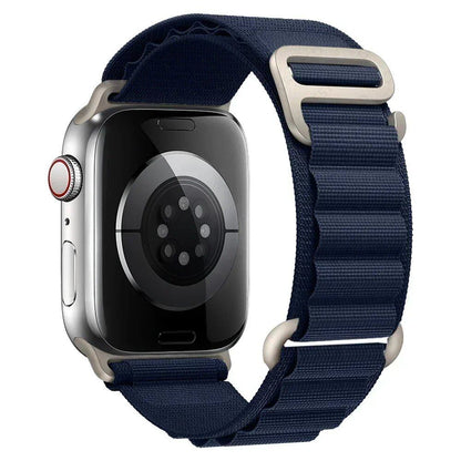 アップルウォッチ アルパインバンド ストラップ 49mm 45mm 44mm 40mm 41mm 42mm ナイロン ベルト iWatch シリーズ9 8 SE 4 3 7 6 5対応 サイズ： 並行輸入品