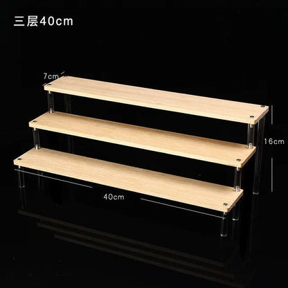 1-5 Tier Acrylic Display Stand/Clear Case (for Cupcakes, Perfume, Dolls, Amiibo, and Funko POP Figures) Color: Parallel Import