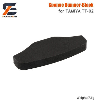1/10 Scale RC Toy Car Tamiya TT-02/TT02 Swing Arm Shock Absorber, Steering Device, Bumper Sponge Upgrade Parts, Metal &amp; Carbon Fiber, Parallel Import