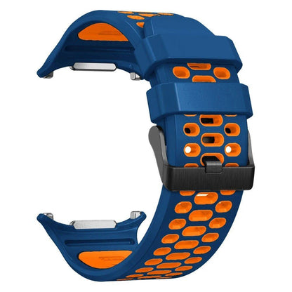 Two-Tone Sport Silicone Band for Samsung Galaxy Watch Ultra, 47mm, Breathable Bracelet, Replacement Watch Band, Band Color: ; Band Width: Galaxy Watch Ultra, Parallel Import