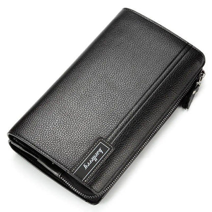 Baererie Men's Phone Bag, Wallet, Classic Handbag with Credit Card Holder and Passport Pocket, Multifunctional Men's Clutch Wallet, Parallel Import