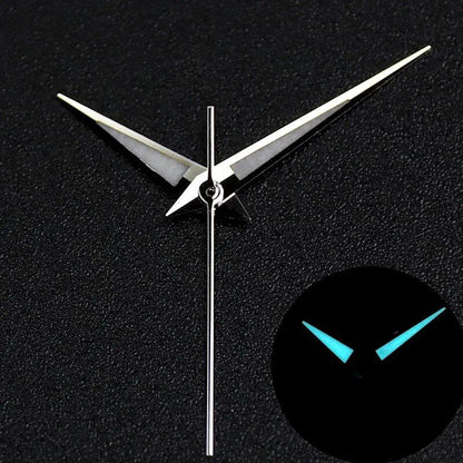 New high-quality watch hands, blue-green, made in Japan with luminous finish, for NH35 and NH36 movements, SKX007 assembly module parts, parallel import