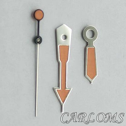 Top NH34, NH35, NH36, 7S26, 7S36, 4R35, 4R36 Movement, Silver, Blue, Red, Orange, Black, Luminous Watch Hands, Color: Silver, Parallel Import