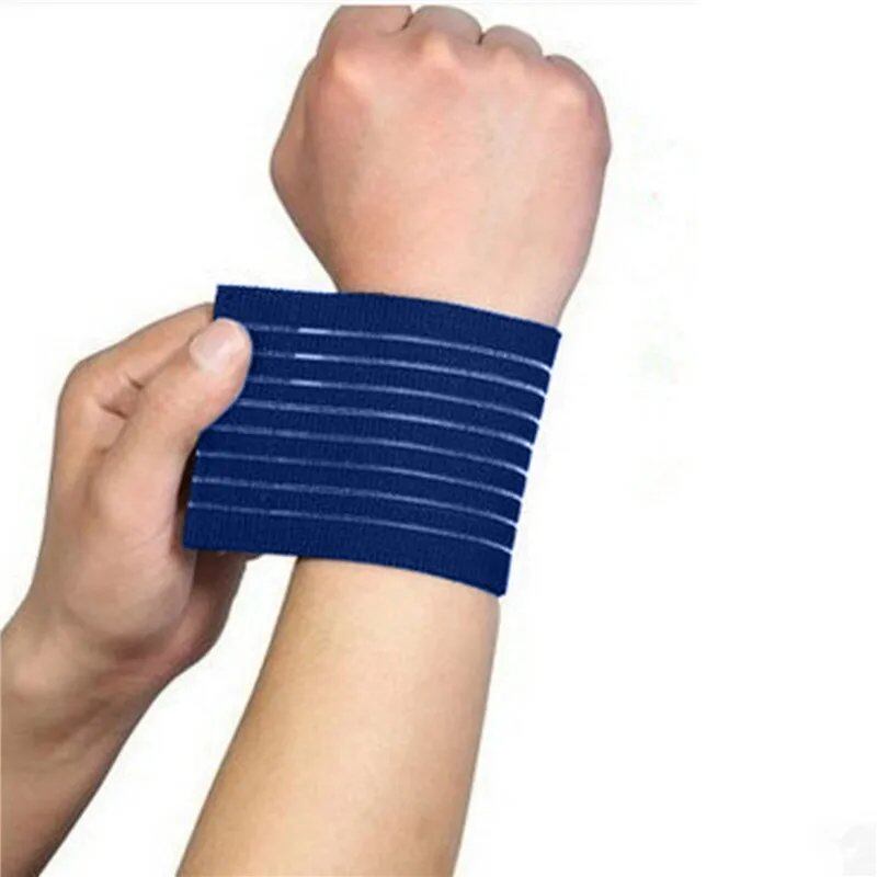 1/2 Piece Sports Fitness Bra Care Elastic Bandage Wrist Strap Wrap-around Wristband Adjustable Elastic Wrist Protector Parallel Import
