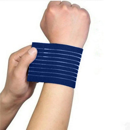 1/2 Piece Sports Fitness Bra Care Elastic Bandage Wrist Strap Wrap-around Wristband Adjustable Elastic Wrist Protector Parallel Import