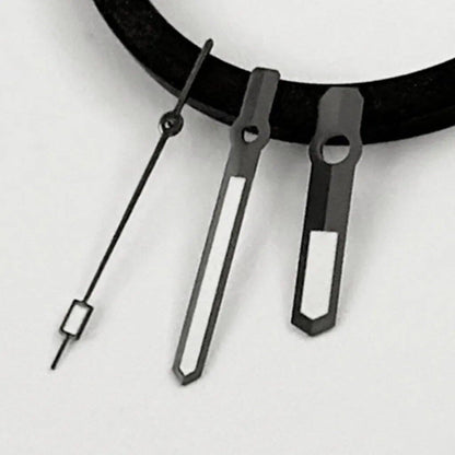 NH35 62MAS Hands, C3 Strong Green Luminous Hands, Silver, Gold, Rose Gold, Black Pointer, Compatible with NH34, NH35, NH36 4R/7S Movements, Color: NO. Parallel Import