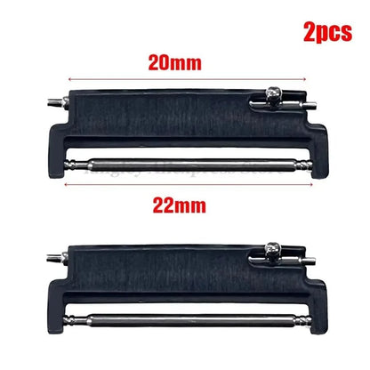 Set of 2 20mm to 18mm, 20mm, 22mm to 22mm, 22mm to 20mm Quick Release Pin Strap Adapter Replacement Band Spring Bar Accessories (Imported)