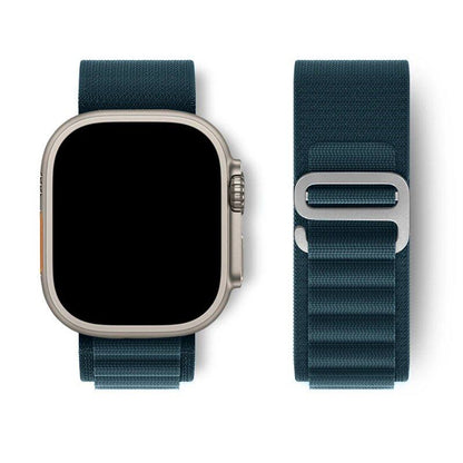 Apple Watch Ultra用アルパインループストラップ 49mm 45mm 46mm 44mm 41mm 42mm 40mm対応 ナイロンブレスレット シリーズ10/9/8/7/SE/6/5/4/3対応 サイズ： 並行輸入品