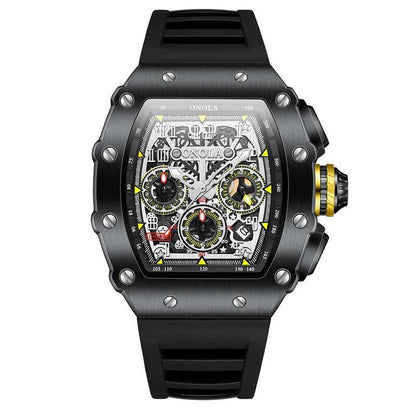 ONOLA Brand Luxury Men's Watch, Multi-Function Sports Watch, Waterproof, Luminous, Sport &amp; Casual, Quartz Watch, Parallel Import