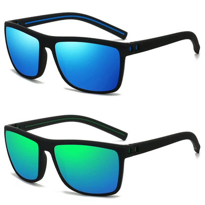 1/2-Piece Men's and Women's Polarized UV400 Sunglasses, Fishing Goggles, Outdoor Sports Eyewear, Parallel Import