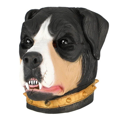 Chinese Zodiac Animal Head Masks - Chicken, Horse, Dog, Pig, Tiger, and Rabbit - Latex Costumes for Halloween Props, Color: 40387 - Parallel Import