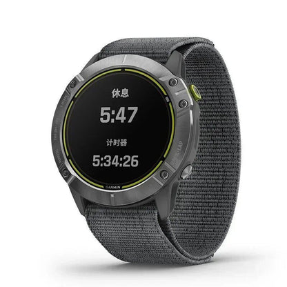 Garmin Fenix 7X/6X Pro/7/7S/6/6S/5X/5/5S Plus/Venu 2 Plus用 20 22 26mm ナイロン ウォッチバンド フックアンドループ 速乾ストラップ バンドカラー：mm 並行輸入品