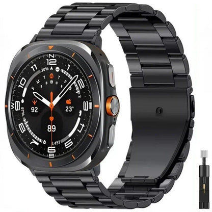 Replacement Metal Band for Samsung Galaxy Watch Ultra 47mm, Stainless Steel Bracelet, Strap, Wristband, Band Color: Galaxy Ultra 47mm, Band Width: Parallel Import