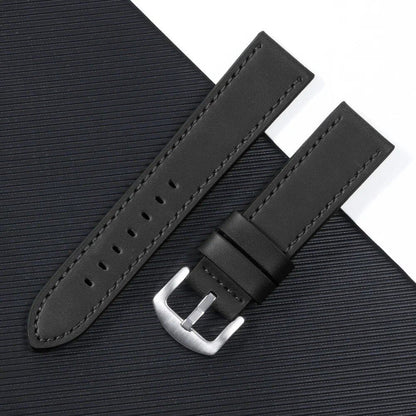 Leather watch band, sports vintage style, compatible with Omega and Seiko, 18mm, 20mm, 22mm, and 24mm, for men and women, smartwatch bracelet, sizes: Parallel import