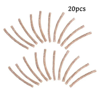 10/20/30-Piece Outdoor Survival Hemp Twine for Camping Fire Starters, Hemp Fire Starters, Outdoor Fire Starters, Survival Tools, 0 Pieces, Parallel Import