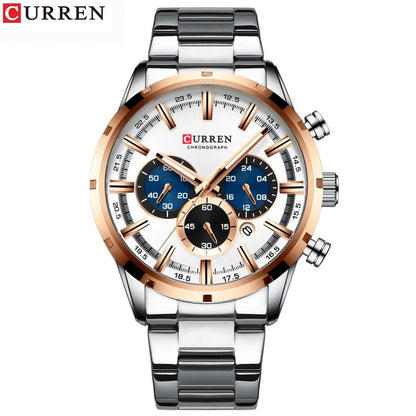 Karen Men's Luxury Waterproof Chronograph Quartz Watch, Hot Fashion Top Brand, Women's Watch, Parallel Import