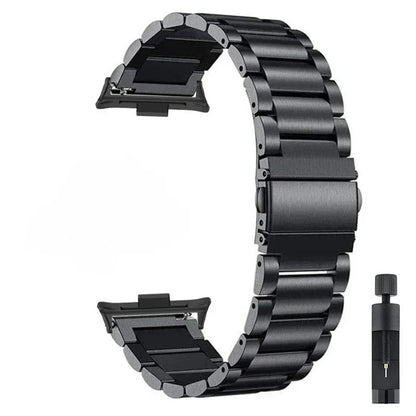 Stainless Steel Metal Band Replacement Strap for Huawei Watch Fit 3/Fit 2, Band Color: Parallel Import