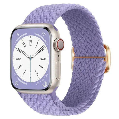 Apple Watch Ultra 2用ナイロンストラップ バンド 49mm 40mm 44mm 41mm 38mm 45mm 伸縮ブレイデッドループ リストバンド iWatch Series 9/8/7/6/SE/5/4対応 バンドカラー：mm 並行輸入品