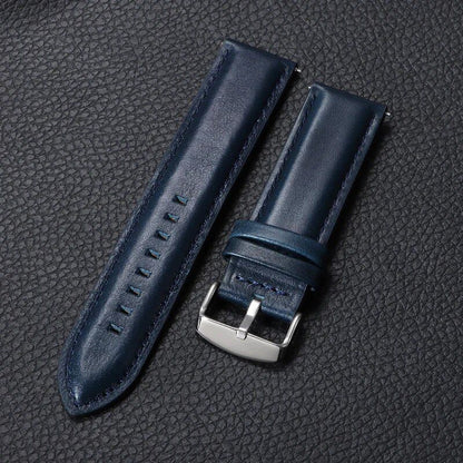 Vintage cowhide leather watch band, genuine leather, 18mm, 20mm, 22mm, 24mm, 26mm, unisex, dark brown, for men and women, band color: mm, parallel import
