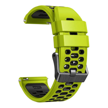 24mm Breathable Silicone Strap Replacement for Suunto 9 Baro / 7 / D5 / Spartan Sport Wrist HR Smartwatches, Size: Parallel Import