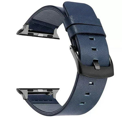 High-quality leather strap for Apple Watch Ultra 2 (49mm), compatible with Series 9, 8, 7, SE, 6, 5, and 4. Available in 44mm, 45mm, 42mm, 41mm, and 40mm bands. Available in mm band colors. Parallel import.