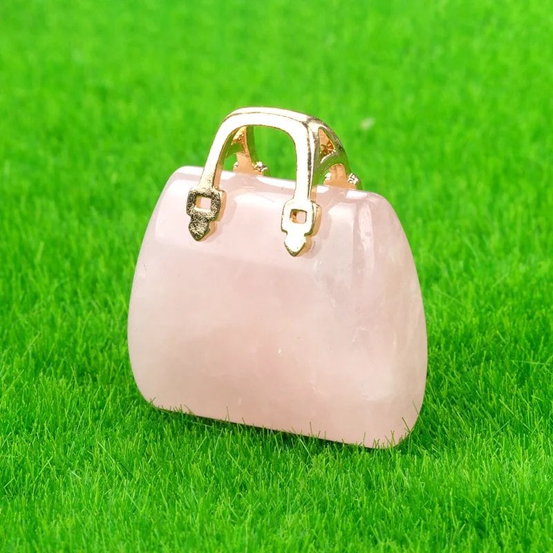 1/5/10 Bag-Shaped Natural Stones, Healing Crystals, Power Stones, Parallel Import