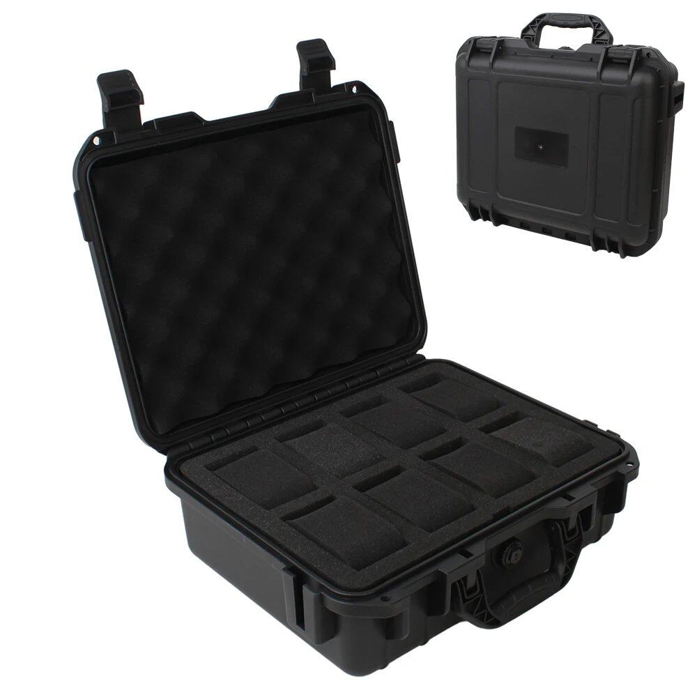8-Grid Luxury Watch Case for Collections, Antique Watch Protection Box, Colorful Sponge Thick Moisture-Proof Case, Parallel Import