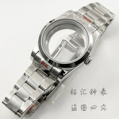 36mm/40mm NH35 サファイアクリスタル ポリッシュ 防水 ウォッチケース（NH34、NH35、NH36、NH38、NH39、NH70、PT5000、ETA2824対応） カラー： 並行輸入品