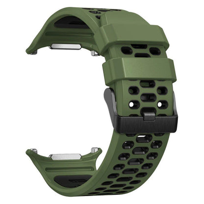 Two-Tone Sport Silicone Band for Samsung Galaxy Watch Ultra, 47mm, Breathable Bracelet, Replacement Watch Band, Band Color: ; Band Width: Galaxy Watch Ultra, Parallel Import