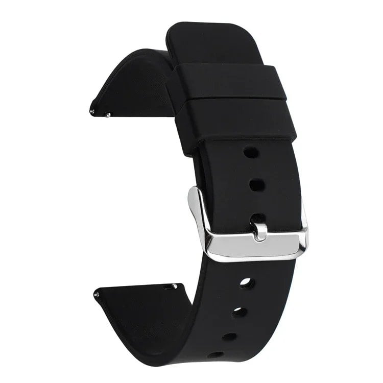 Compatible with Huawei GT2/GT3, 14/16/18/20/22/24mm, Quick Release Silicone Band, Universal Sports Watch Strap, Unisex Bracelet for Men and Women, Band Color: mm, Parallel Import