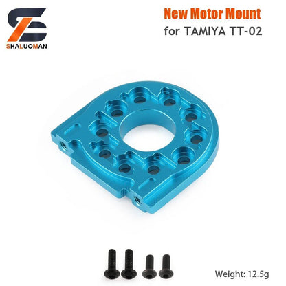 1/10 Scale RC Toy Car Tamiya TT-02/TT02 Swing Arm Shock Absorber, Steering Device, Bumper Sponge Upgrade Parts, Metal &amp; Carbon Fiber, Parallel Import