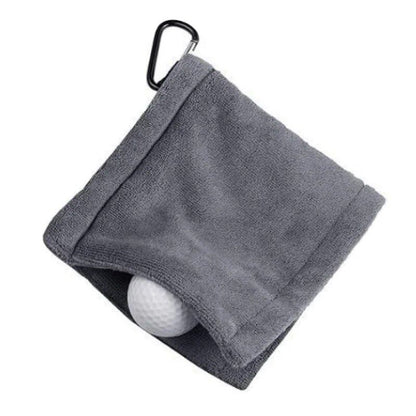 1 Golf Ball Cleaning Towel, Microfiber Scrubber, Club Wiper, Ball Towel, Outdoor Sports Towel, Color: 1, Parallel Import