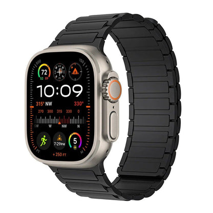 Magnetic Strap for Apple Watch, Silicone Wristband, 45mm, 44mm, 40mm, 46mm, 41mm, 42mm, 38mm, Compatible with iWatch Series 8/7/6/SE/9/10/Ultra 2/49mm, Band Color: mm; Parallel Import