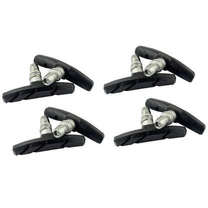 Set of 1/2/4/6/10 Silent Brake Pads for MTB and Road Bikes, Bicycle V-Brake Shoes, Durable Cycling Accessories, Color: Parallel Import