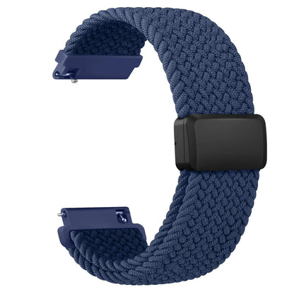 20mm/22mm Braided Strap/Bracelet for Garmin Vivoactive 4/3/Music/Venu Sq 2 Plus/Forerunner 245/645/55/158/Vivomove 3, Band Color: mm, Parallel Import