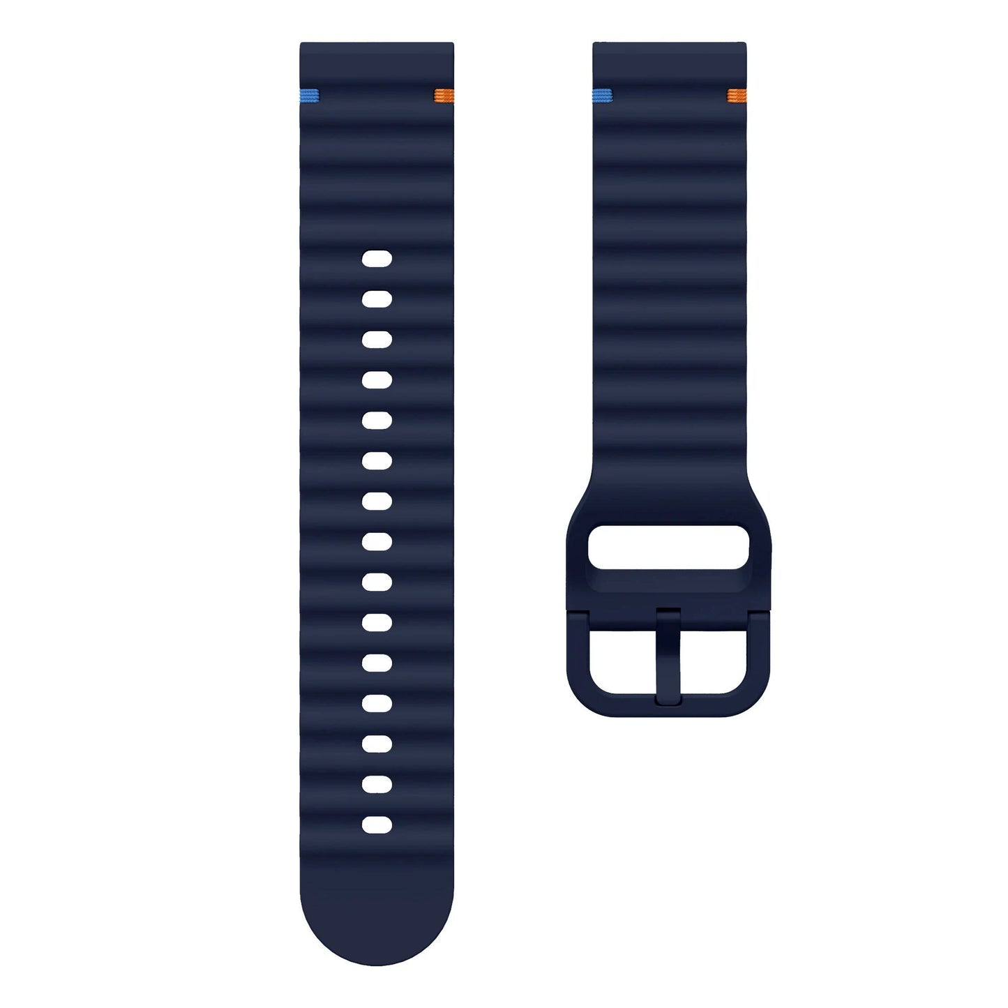 Compatible with Samsung Galaxy Watch 7/6/5/4 (44mm/40mm) and 6 Classic (43mm/47mm), 20mm/22mm silicone bands, and Huawei Watch GT5/4 Pro/3 bracelets. Band Color: mm. Parallel Import.