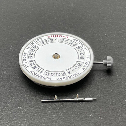 Genuine Miyota 8285 Automatic Mechanical Movement, Day/Date Watch Mechanism, Day of the Week Display at 12 o'clock/Date Display at 3 o'clock, 21 Jewels, Color: 8285, Parallel Import